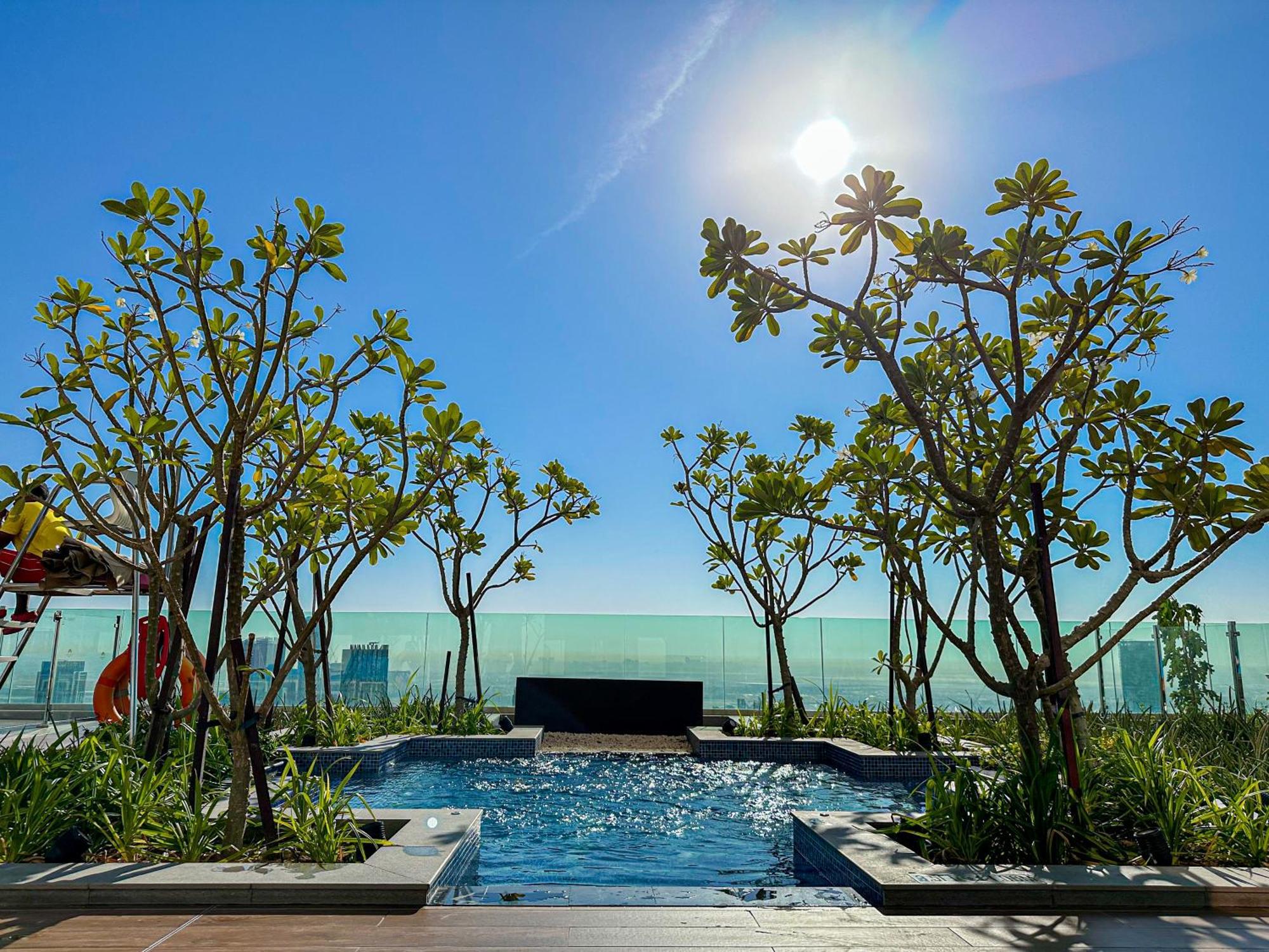 64Th Floor Skyline Pool With Burj Khalifa View In Paramount Hotel Midtown Ντουμπάι Εξωτερικό φωτογραφία