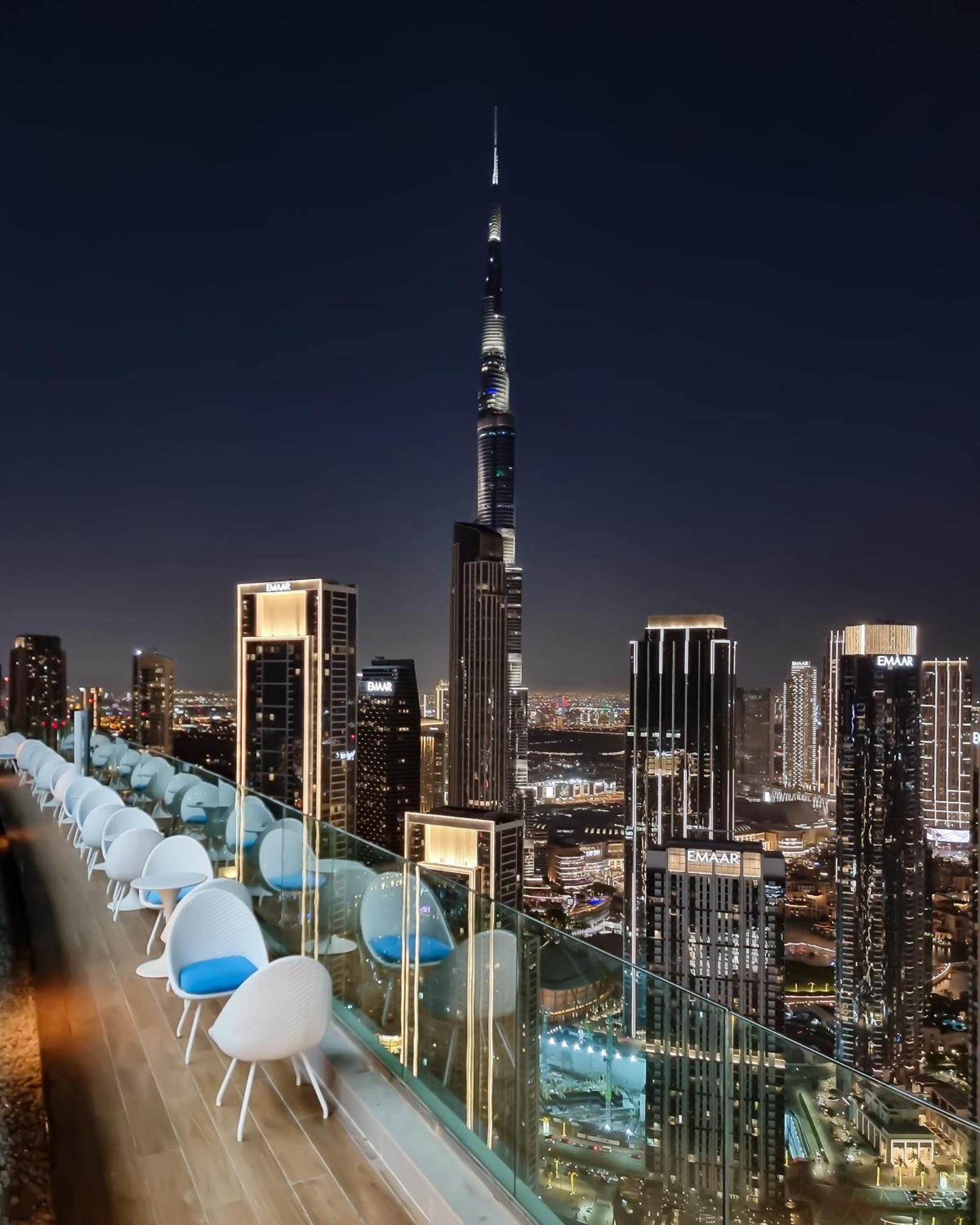 64Th Floor Skyline Pool With Burj Khalifa View In Paramount Hotel Midtown Ντουμπάι Εξωτερικό φωτογραφία