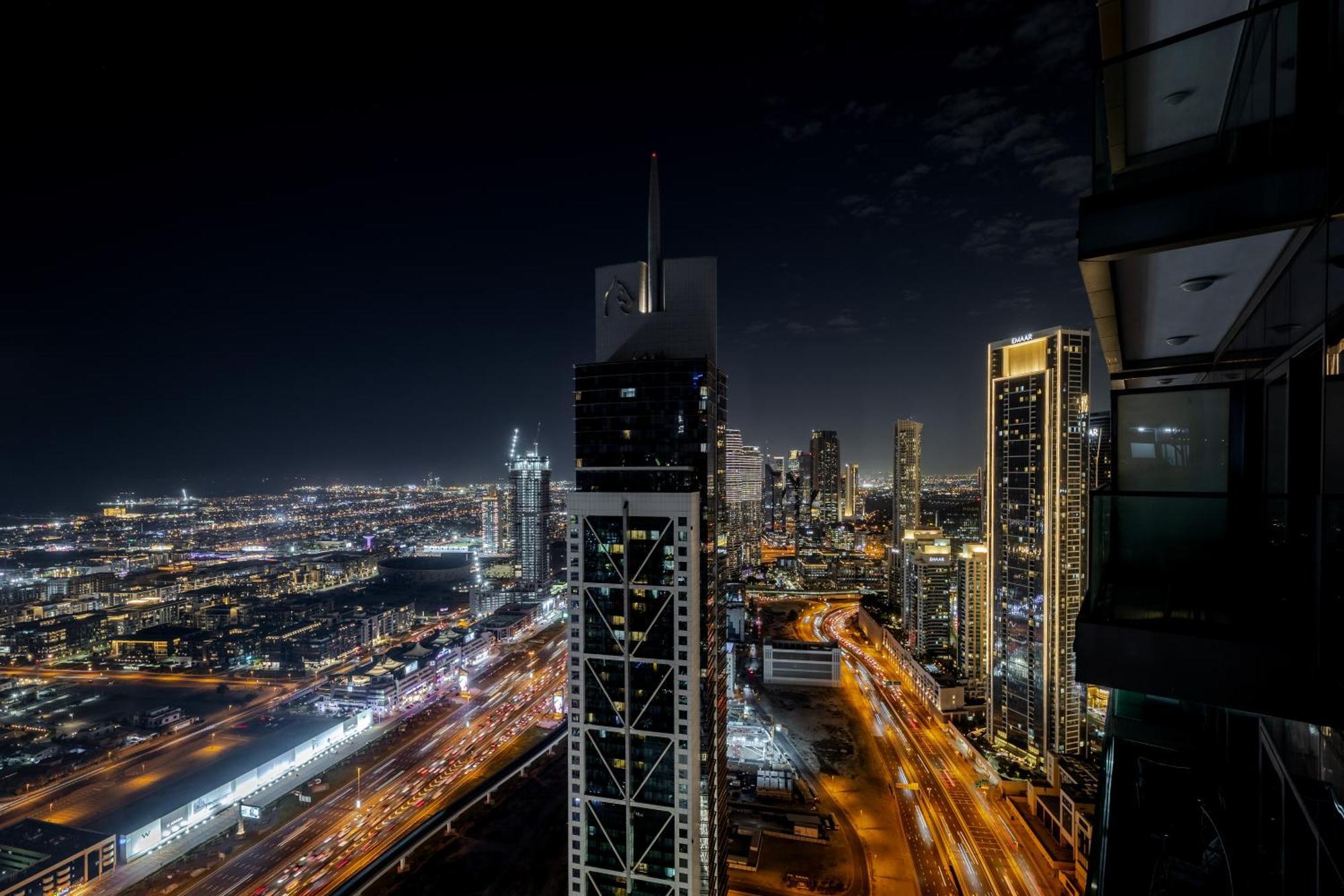 64Th Floor Skyline Pool With Burj Khalifa View In Paramount Hotel Midtown Ντουμπάι Εξωτερικό φωτογραφία