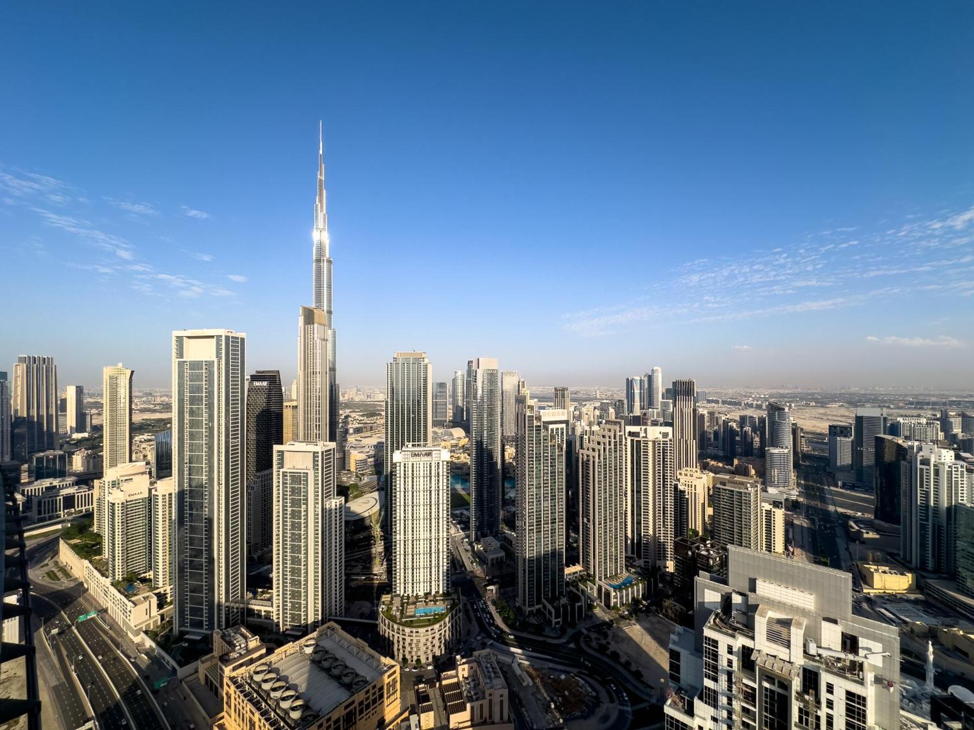 64Th Floor Skyline Pool With Burj Khalifa View In Paramount Hotel Midtown Ντουμπάι Εξωτερικό φωτογραφία